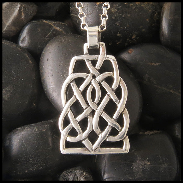 Celtic Heart and Hourglass Pendant