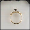 Tsavorite ring in 14K Yellow Gold