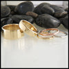 14K Plain Bands handcrafted by Walker Metalsmiths 