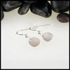 Brushed Finish Sterling Silver Earrings