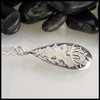 pine tree pendant in sterling silver