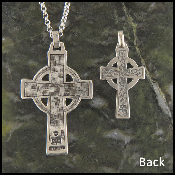 Traditional Celtic Cross in Sterling Silver