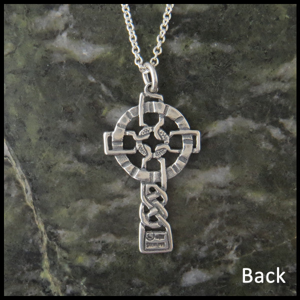 Unique Celtic Cross in Sterling Silver from Walker Metalsmiths 