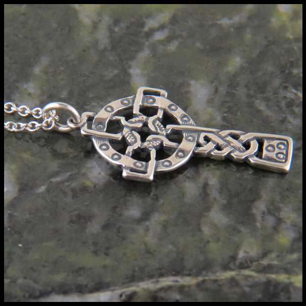 Walker Metalsmiths Unique Celtic Cross in Sterling Silver