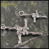 Traditional St Brigid Celtic Cross in Sterling Silver