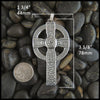 Large Celtic Cross in Sterling Silver