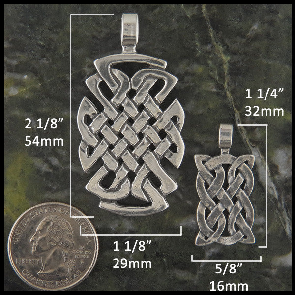St. Andrew Knot pendant in Sterling Silver
