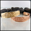 Celtic Trinity Bracelet in Rose Gold