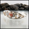 Crazy Lace Agate Cuff bracelet