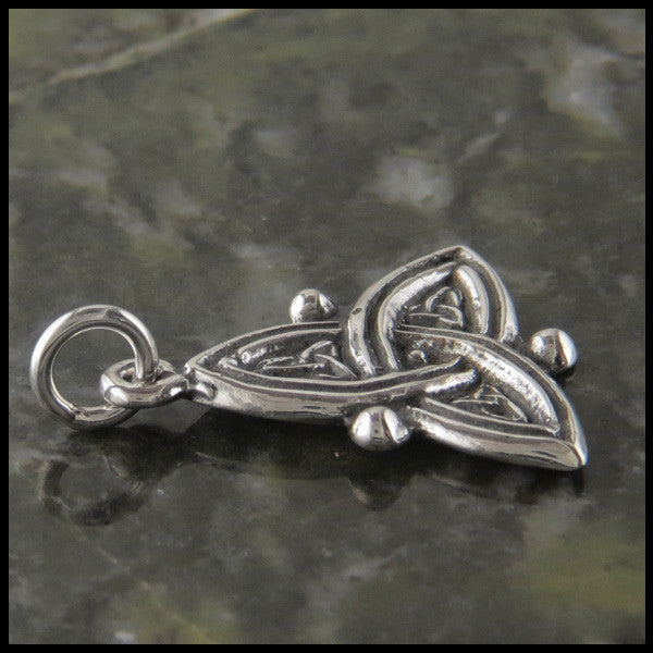Trinity Knot pendant in Sterling Silver