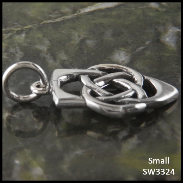 Father's Knot Celtic pendant in Sterling Silver