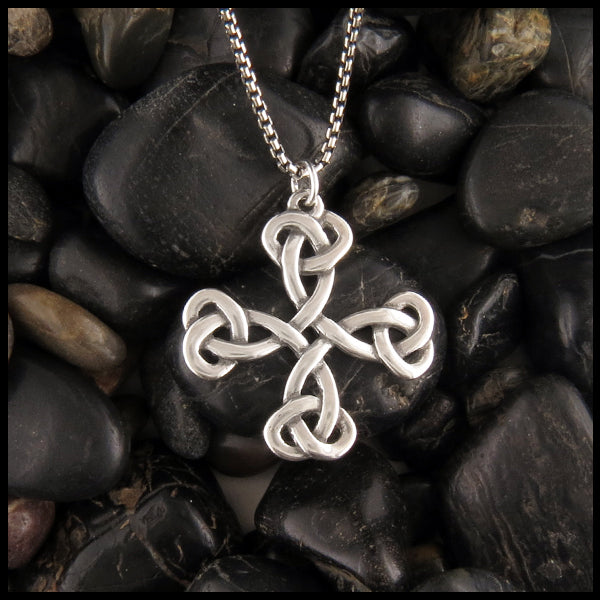 Medallion Celtic Cross by Walker Metalsmiths