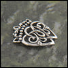 Scottish Luckenbooth Pendant or Brooch in Sterling Silver
