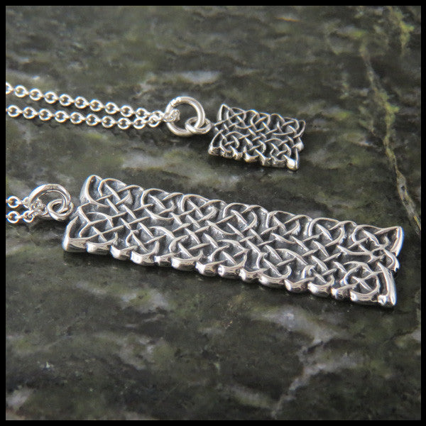 Unique Celtic knot pendant in Sterling Silver