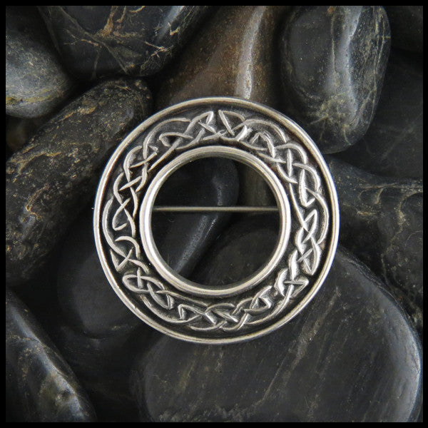 Sterling Silver Celtic Knot Brooch