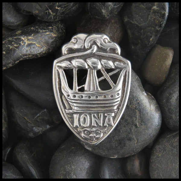 Sterling Silver Iona Brooch