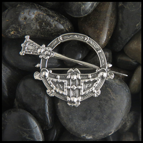 Tara Brooch in Sterling Silver
