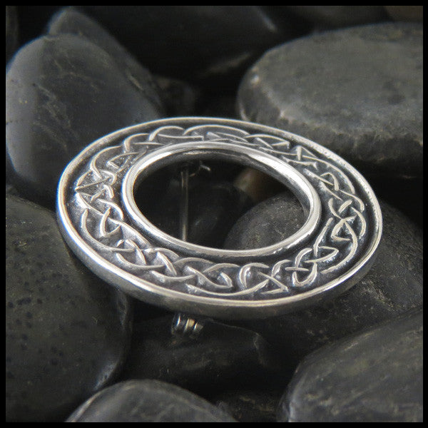 Sterling Silver Celtic Knot Brooch