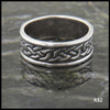 Josephine's Knot Celtic Band Ring in Sterling Silver