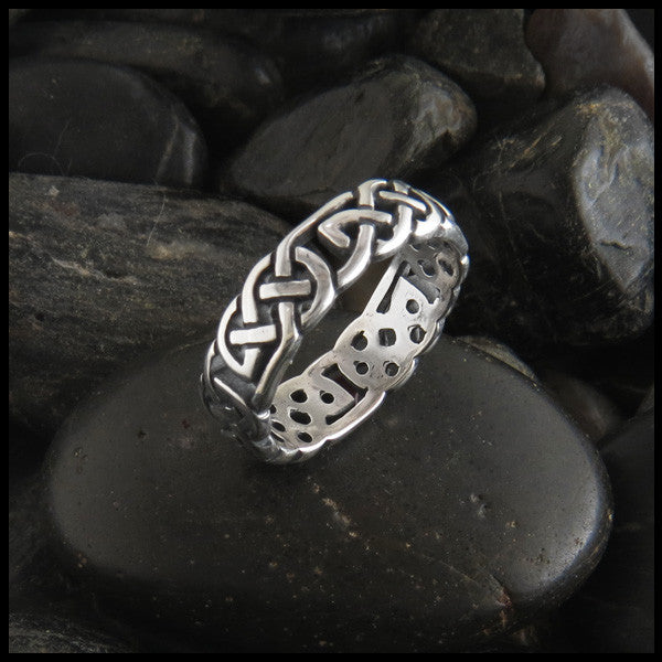 Celtic Rings | Handmade Sterling Silver & Gold | Walker Metalsmiths ...