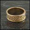 Josephine's Knot Celtic Band Ring in 14K Gold
