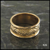 Dal Riada Knot Celtic Ring Band in 14K Gold