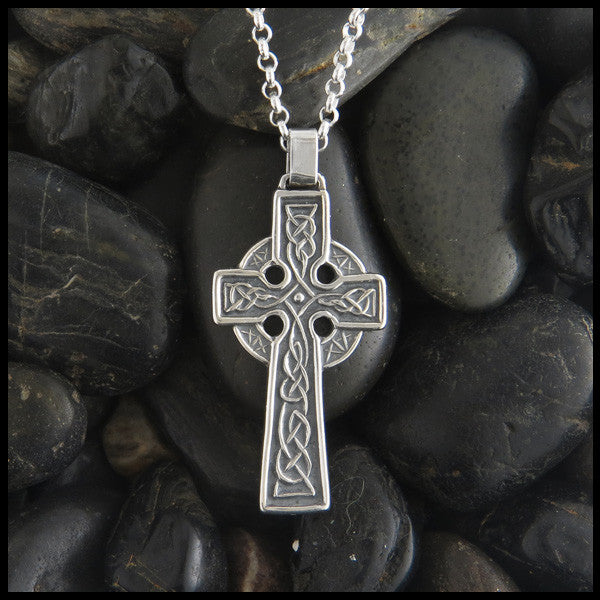 Traditional Celtic Cross in Sterling Silver