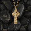 Double Sided Celtic Cross in 14K Gold