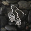 Corryvreckan earrings in Sterling Silver
