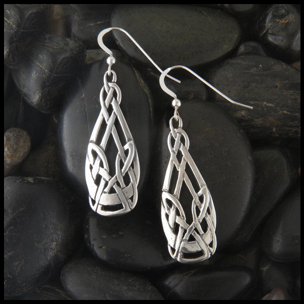 Art Nouveau Earrings in silver