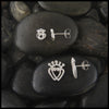 Sterling Silver Luckenbooth post earrings