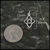 Celtic Knot pendant in Sterling Silver