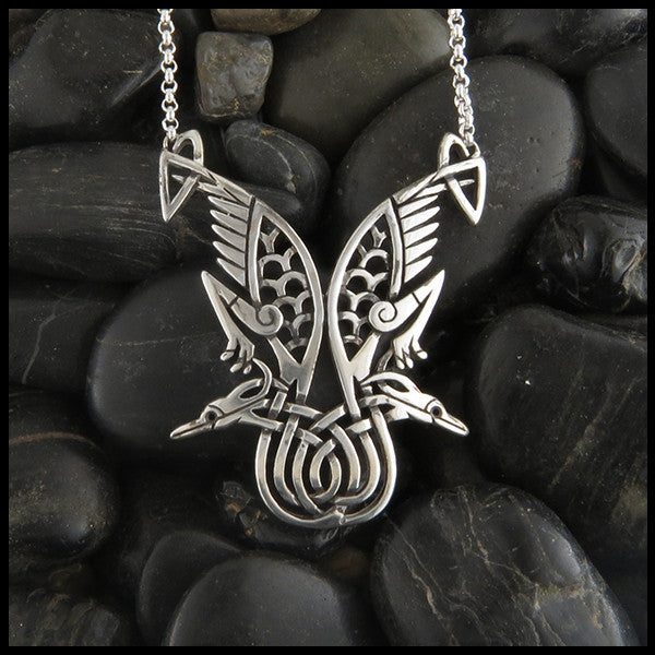 Heron Pendant Walker Metalsmiths