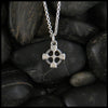 Celtic Sterling Silver Cross Pendant Equal Arm