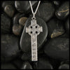 Cross of Moon sterling silver