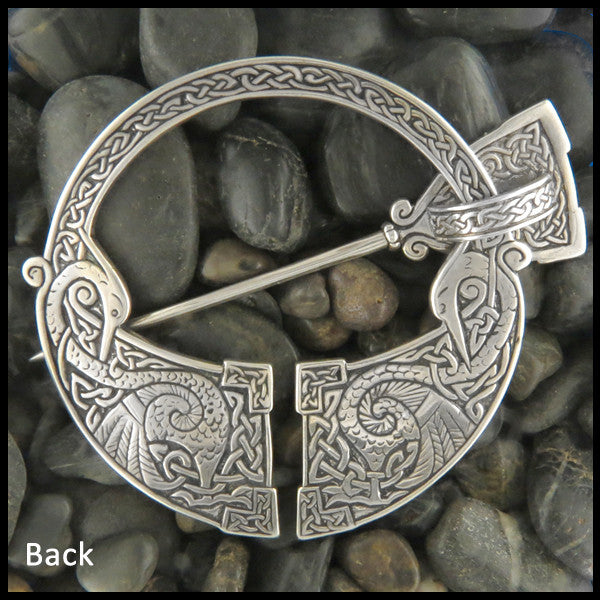 Penannular Brooch, Penannular, Brooch, Fibula, Heron, Celtic, Herons, Crosses, Cross, Medallion Crosses, Sterling Silver