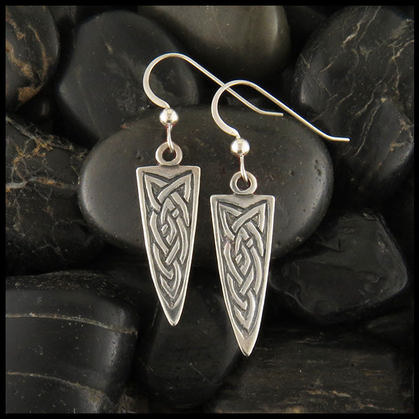Silver Dagger earrings