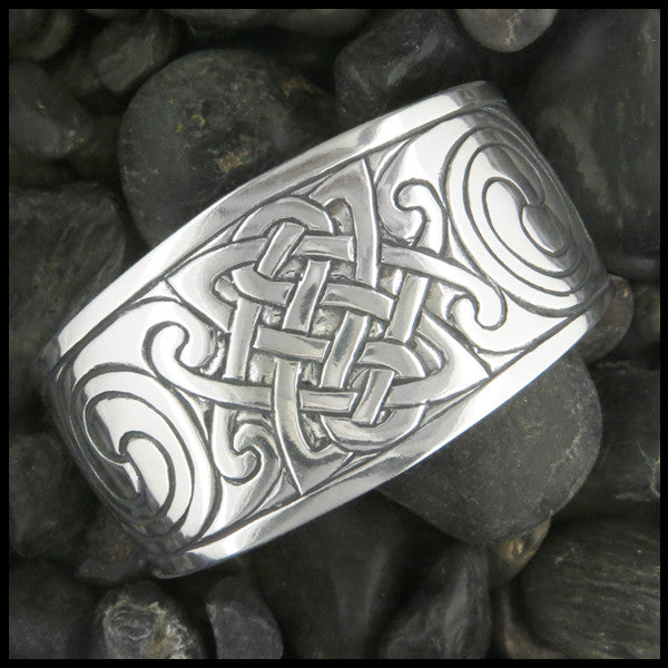 Corryvrecken Sterling Silver Cuff Bracelet – Walker Metalsmiths