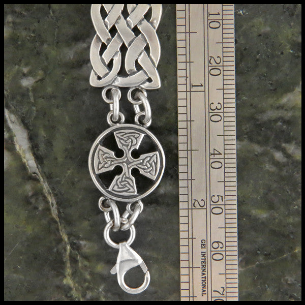Alternating Celtic Knot link Bracelet