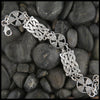 Alternating Celtic Knot link Bracelet