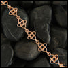 starlight knot bracelet in Rose Gold