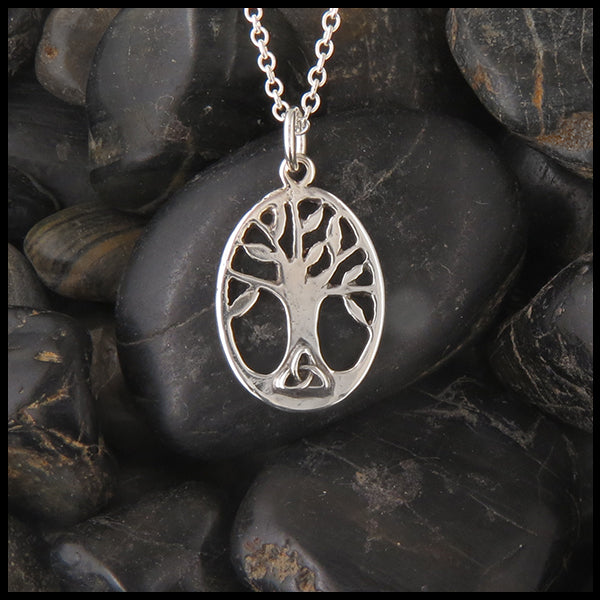 Tree of Life pendant and earring set