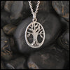 Tree of Life pendant and earring set