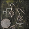 snowlake earrings