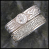 Josephine's Knot, Lover's Knot Celtic Diamond Wedding Set