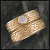 Josephine's Knot, Lover's Knot Celtic Diamond Wedding Set