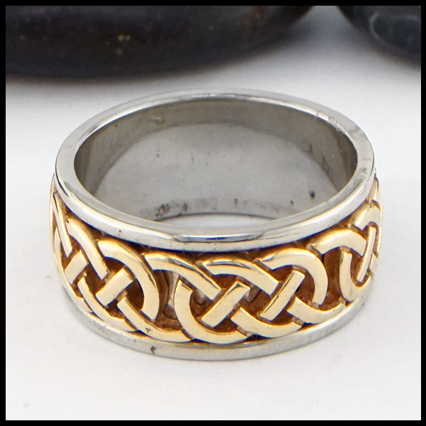 josephine's knot gold ring 