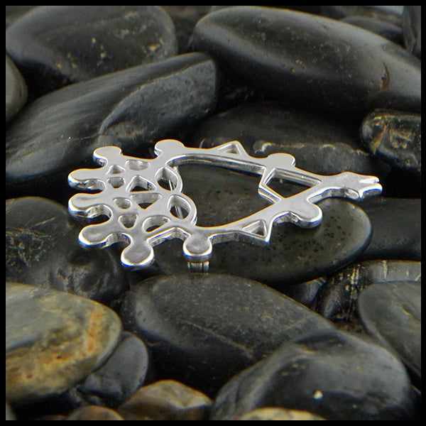 Sterling Silver Abstract luckenbooth