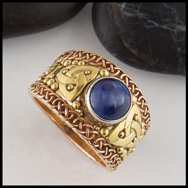 custom sapphire ring