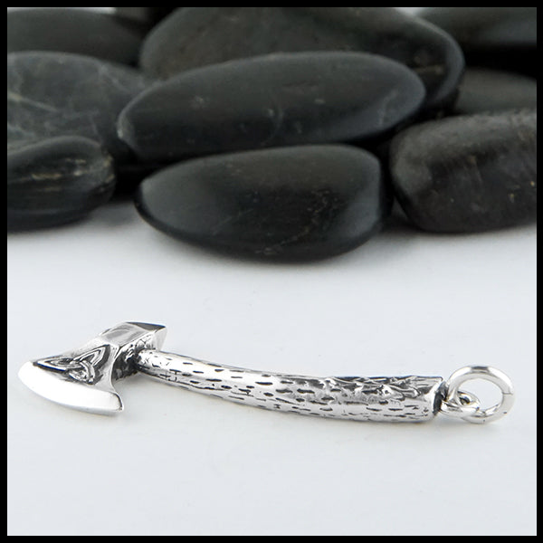 Profile view Celtic axe